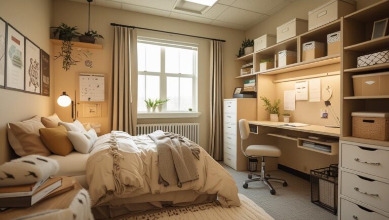 26 Dorm Room Ideas to Maximize Comfort, Space & Style