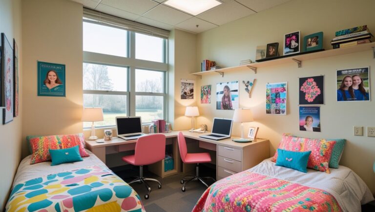 28 Dorm Room Ideas for Girls That Are Cute, Functional & Totally You