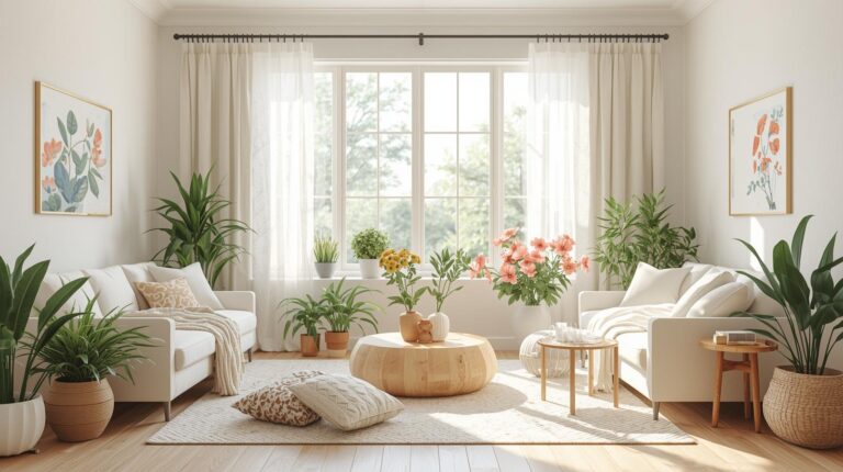 Breezy & Beautiful: 21 Easy Spring Living Room Ideas