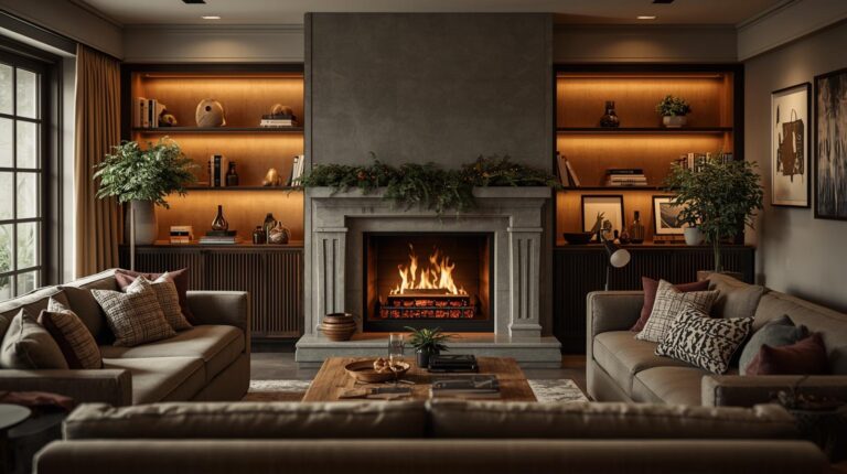 23 Fireplace Ideas to Make Your Living Space Cozy & Chic