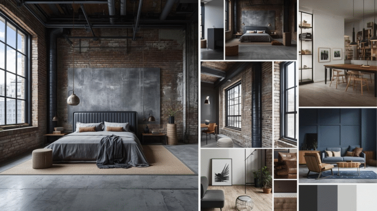 20 Modern Industrial Loft Bedroom Ideas
